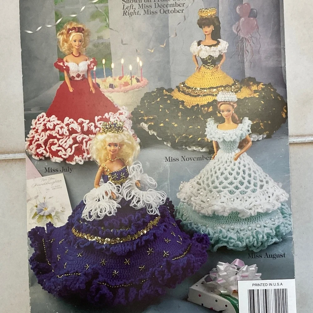 Crochet Pattern Book Bundle Set of 3  + Boye “I Taught Myself to Crochet” Kit